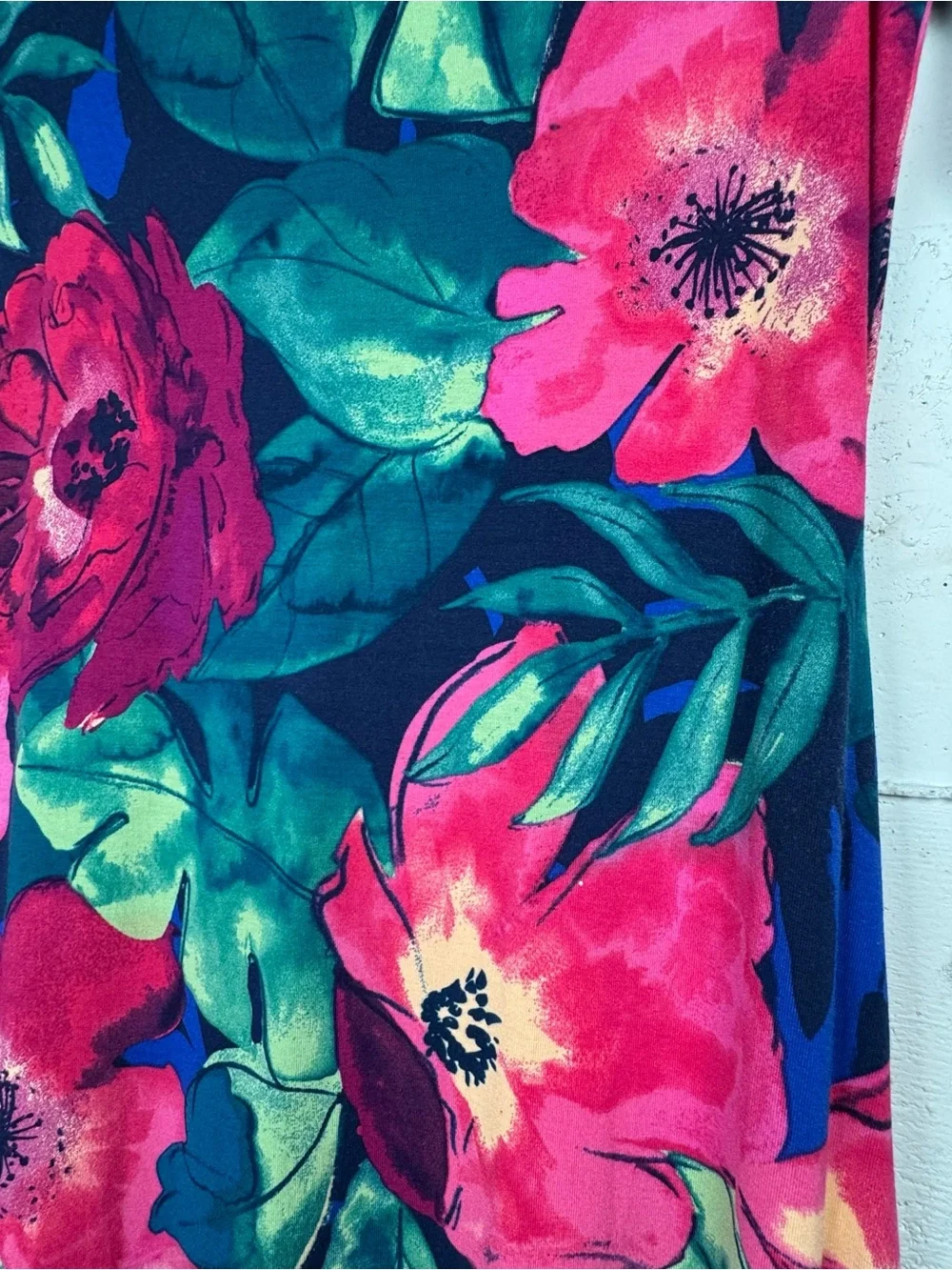 Tommy Bahama‎ Resortwear Floral Sheath Dress in Teal Pink Green